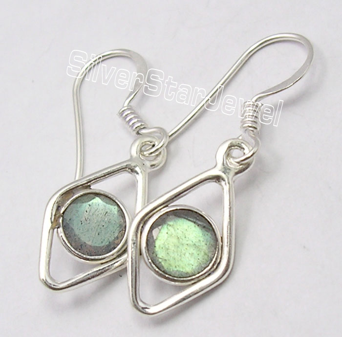 925 PURE Silver LABRADORITE Earrings Variation Mother's Day Deals Choose Style 